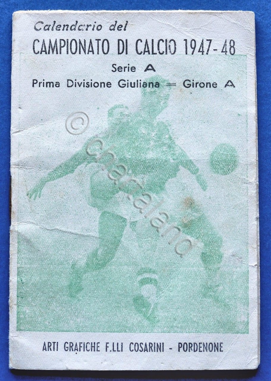 Sport Calcio - Calendario Serie A 1947 - 48 Prima … | Immagine principale