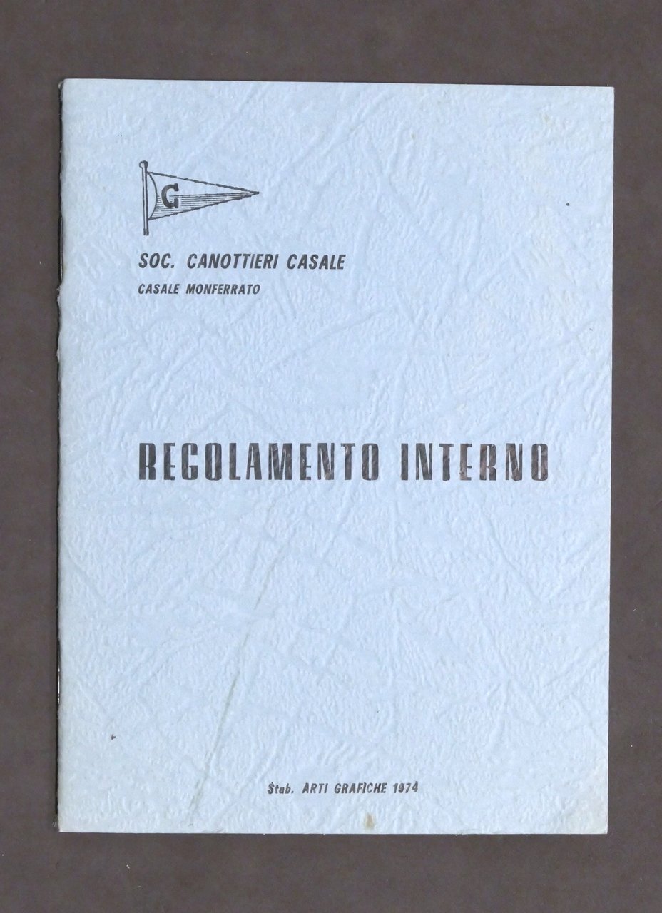 Sport Canottaggio - Società Canottieri Casale - Regolamento interno - …