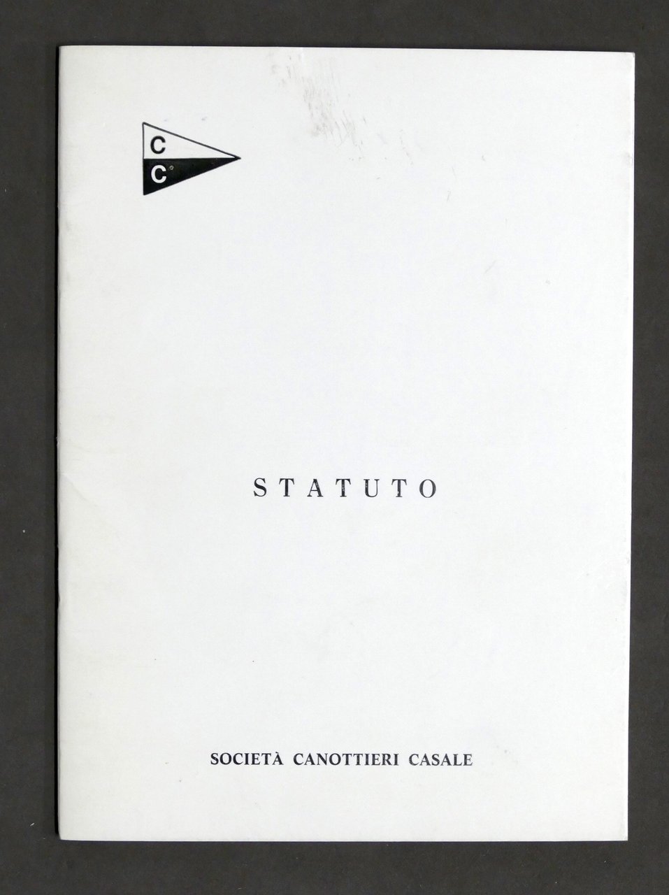 Sport Canottaggio - Società Canottieri Casale - Statuto - 1970 …