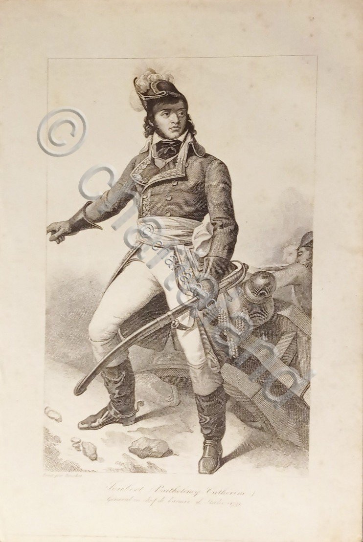 Stampa d'Epoca - Barthélemy Catherine Joubert - Generale francese - …