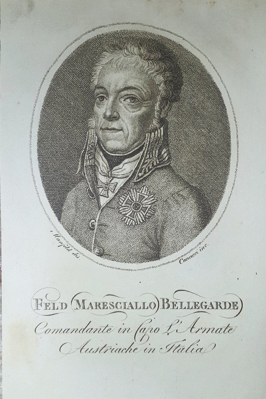 Stampa d'epoca - Heinrich Joseph Johannes Bellegarde - Generale - …