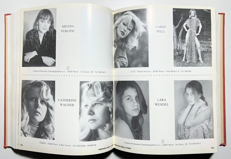 Star Edizioni Cinematografiche - Annuario degli attori 1978 - 79