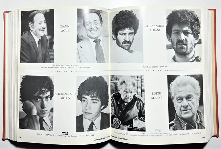 Star Edizioni Cinematografiche - Annuario degli attori 1978 - 79