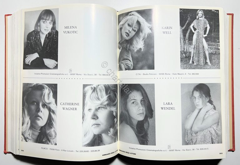 Star Edizioni Cinematografiche - Annuario degli attori 1978 - 79