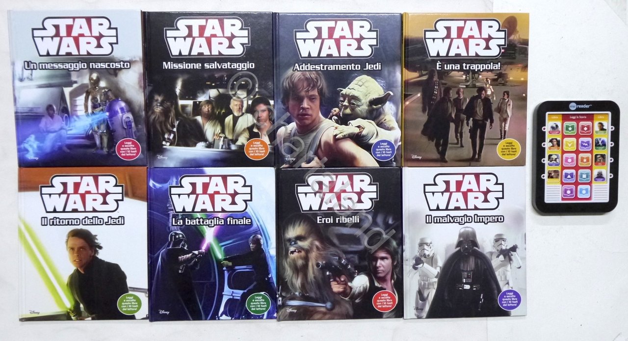 Star Wars: 8 libretti con lettore per ascoltare le storie …