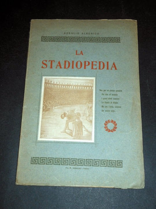 Storia Antica Sport Atletica - Azeglio Alberico - La Stadiopedia …