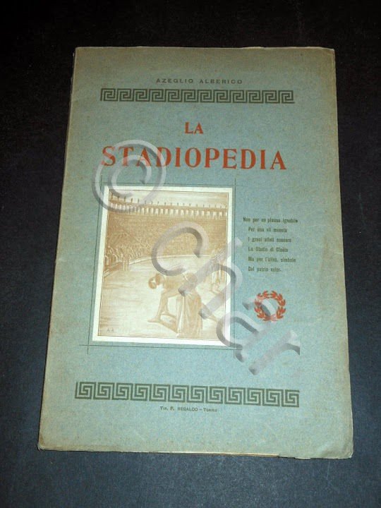 Storia Antica Sport Atletica - Azeglio Alberico - La Stadiopedia …