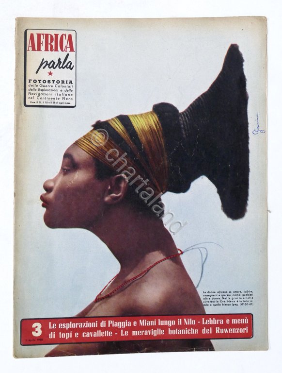 Storia Colonialismo - Rivista - Africa parla - N° 3 …