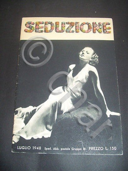 Storia Concorsi Miss Glamour - Rivista SEDUZIONE - luglio 1948 …