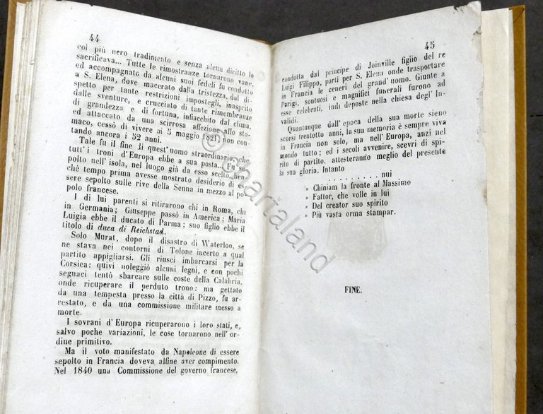Storia e vita di Napoleone Bonaparte imperatore dei francesi - …