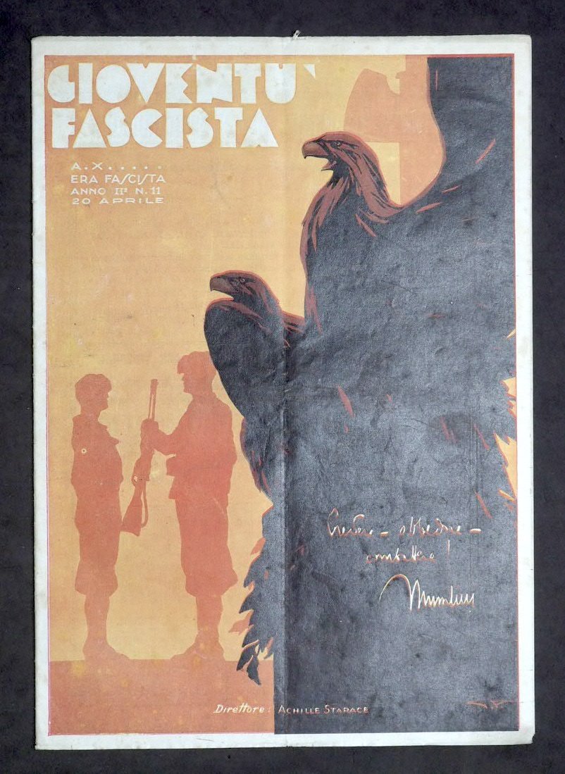 Storia Fascismo - Rivista Gioventù Fascista - Anno II - …
