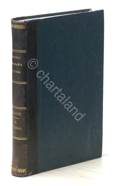 Storia letteraria d'Italia - A. Belloni - Il Seicento - 1900 ca.