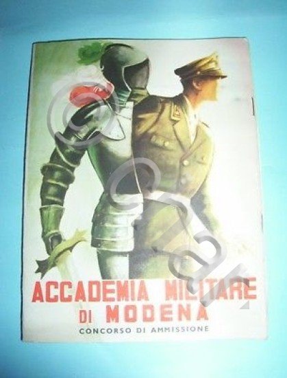 Storia Locale Militaria Accademia Militare Modena 1930