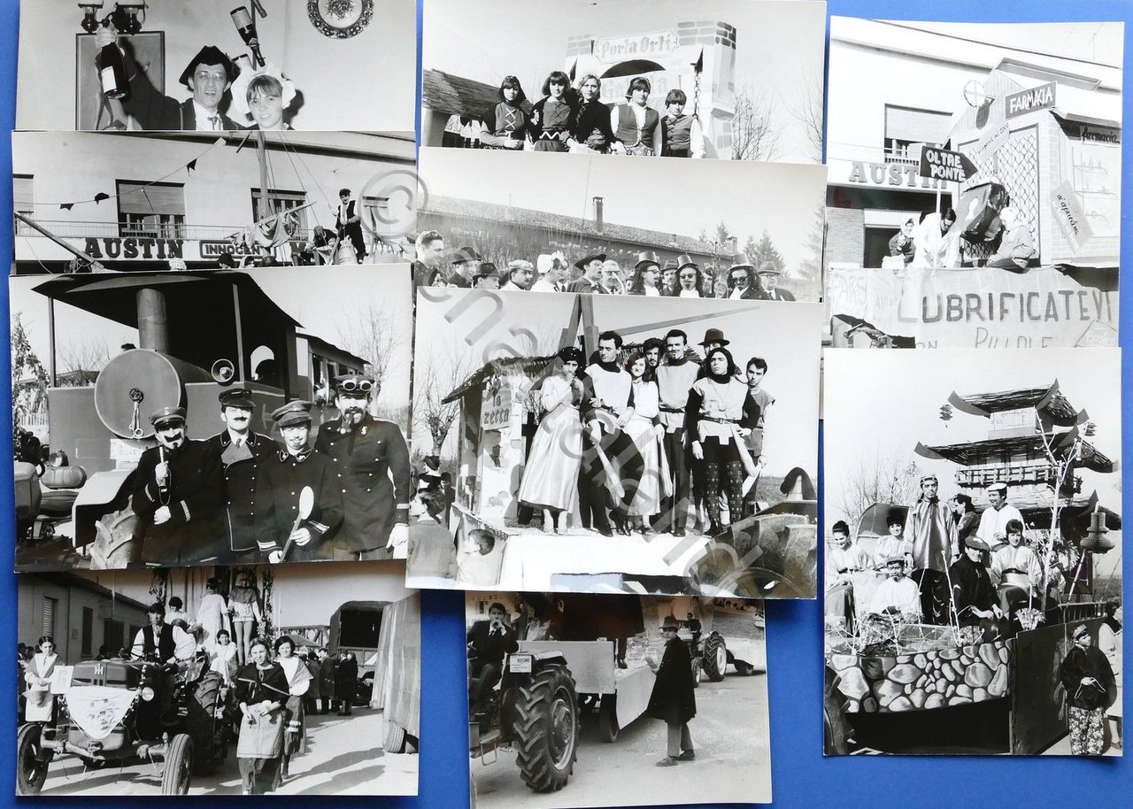 Storia Piemonte - Lotto di 10 Fotografie del Carnevale di …