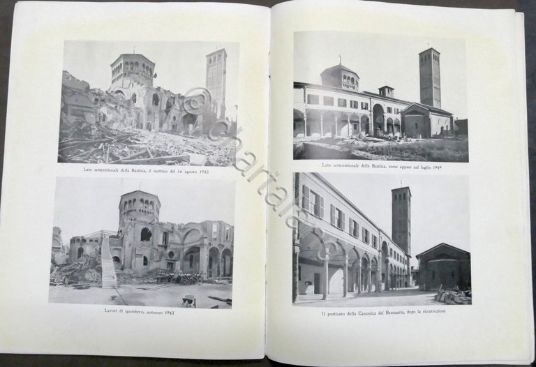 Superstantia Sancti Ambrosii Mediolani - Rinascita Basilica Sant'Ambrogio 1949