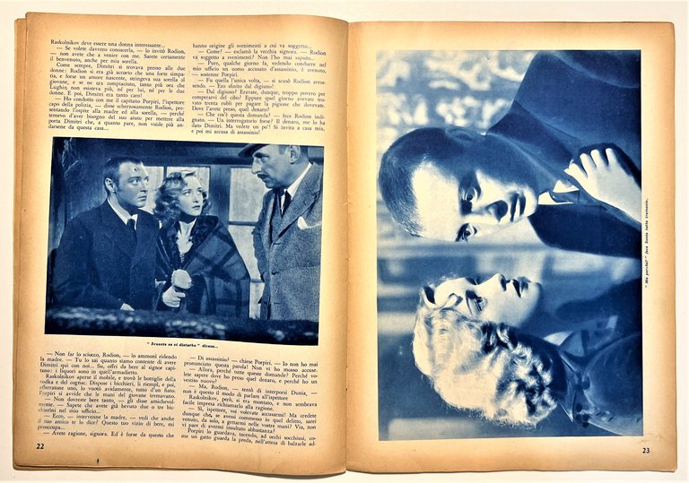 Supplemento al Cinema-Illustrazione N. 22 - 1936 Romanzo Delitto e …