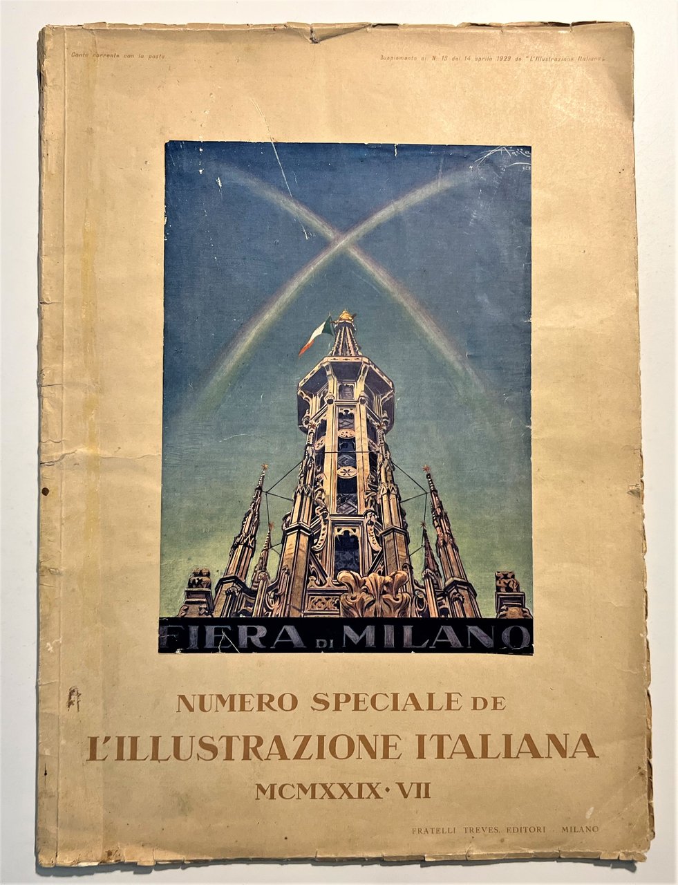 Supplemento al N. 15 del 1929 de L'Illustrazione Italiana - …