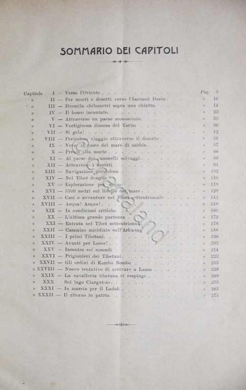 Sven Hedin - Avventure nel Tibet - ed. 1910 ca.