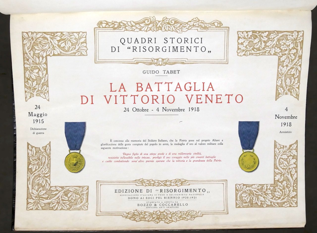 Tabet - La battaglia di Vittorio Veneto 24 ottobre - …