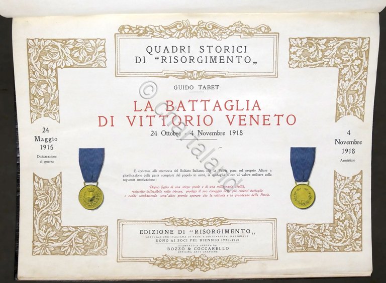 Tabet - La battaglia di Vittorio Veneto 24 ottobre - …
