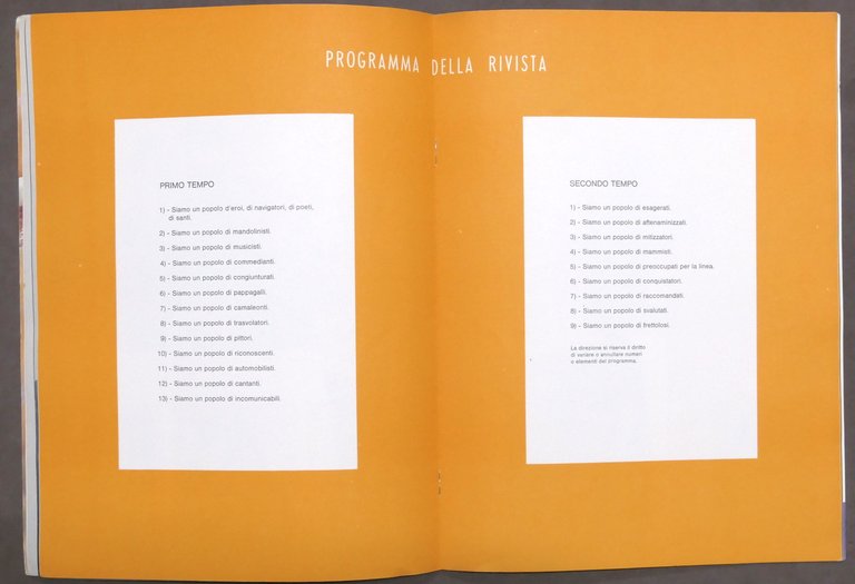 Teatro - Brochure Spettacolo Musicale - Italiani si nasce - …