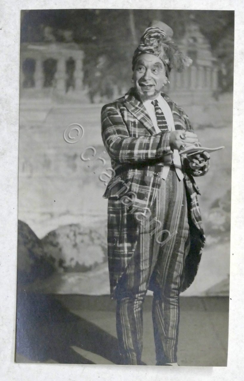 Teatro - Fotografia con autografo dell'attore Domenico Marrone - anni …