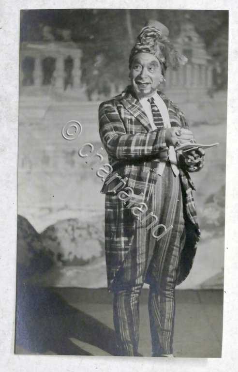 Teatro - Fotografia con autografo dell'attore Domenico Marrone - anni …