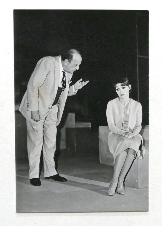 Teatro - Fotografia di Salvo Randone e Serena Spaziani - 1976 / 77