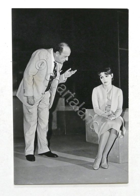 Teatro - Fotografia di Salvo Randone e Serena Spaziani - …
