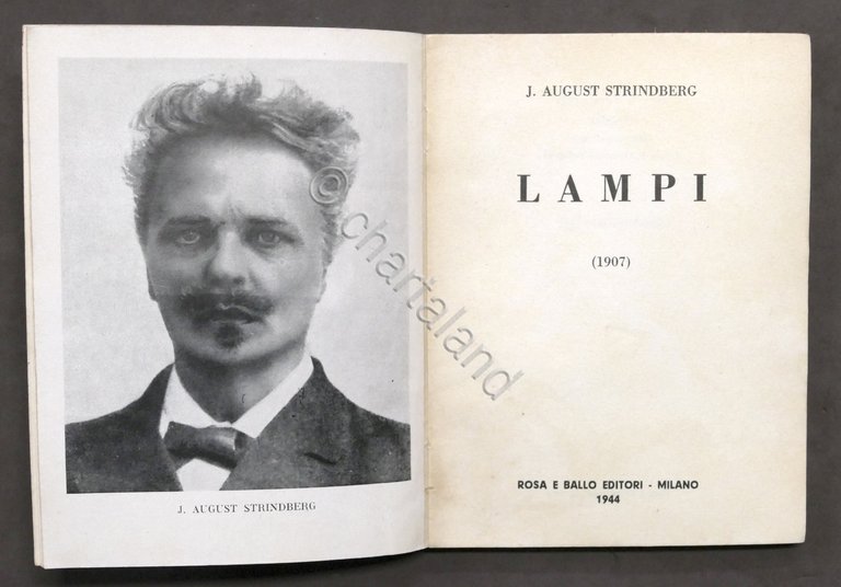 Teatro - J. August Strindberg - Lampi (1907) - 1^ … | Immagine Gallery 2
