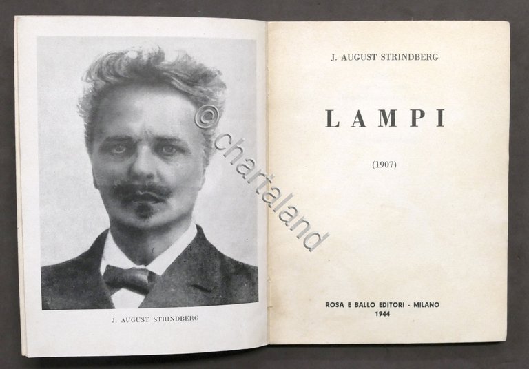 Teatro - J. August Strindberg - Lampi (1907) - 1^ … | Immagine Gallery 4