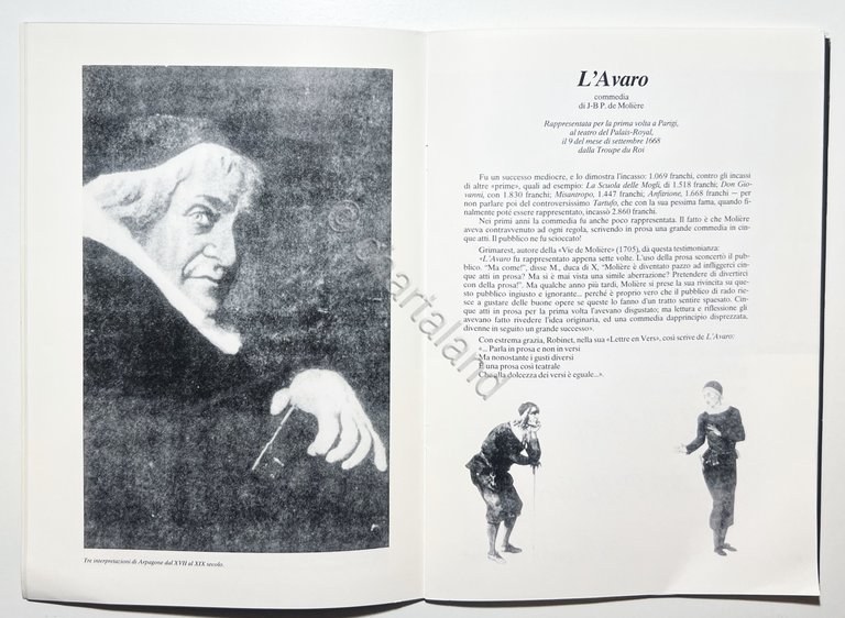 Teatro - Ugo Tognazzi in L'avaro di Moliére - ed. … | Immagine Gallery 3