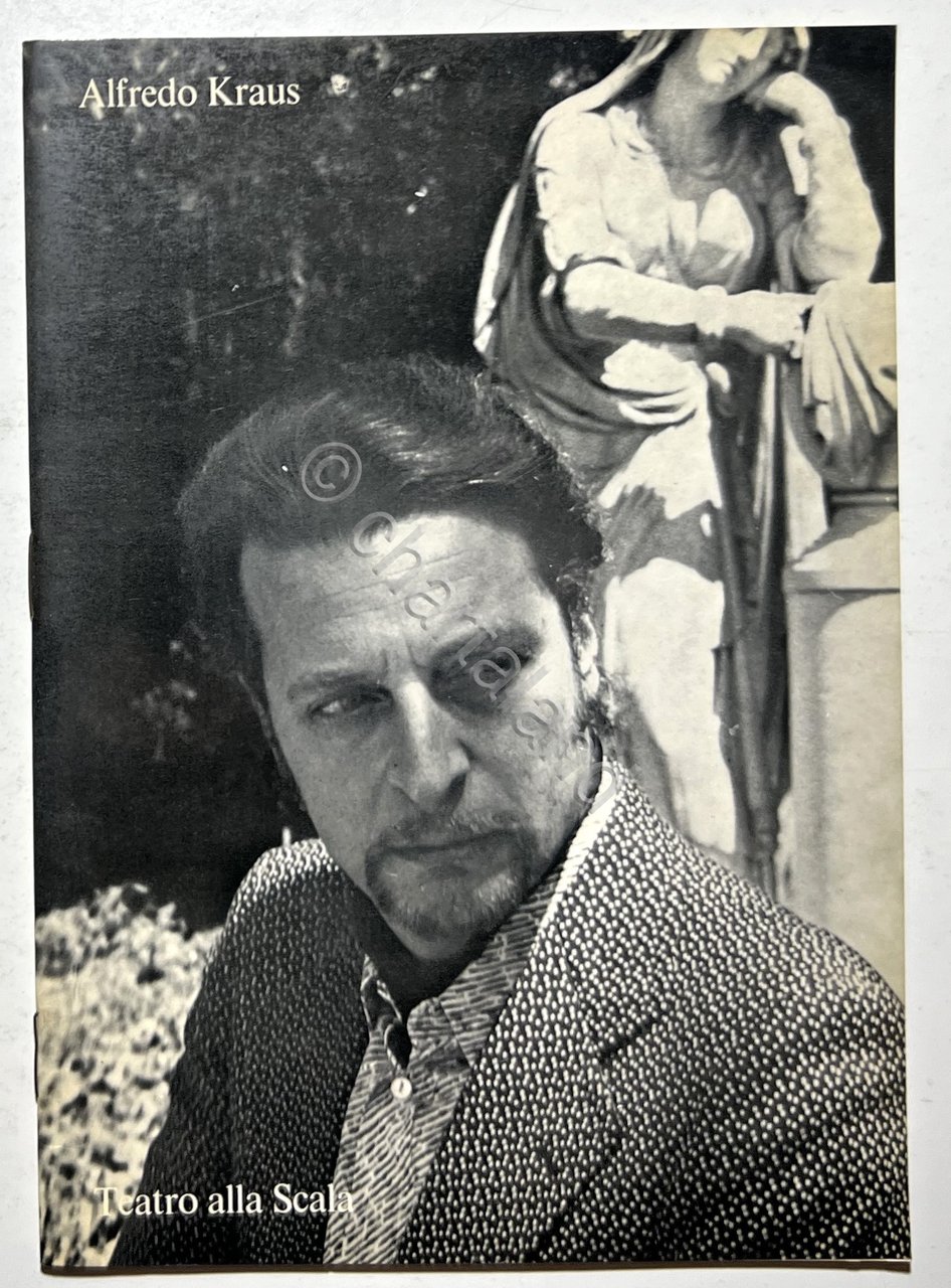 Teatro alla Scala - Alfredo Kraus - Stagione 1979/80