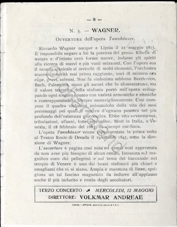 Teatro Regio di Torino - Brochure 2° Concerto orchestrale - …