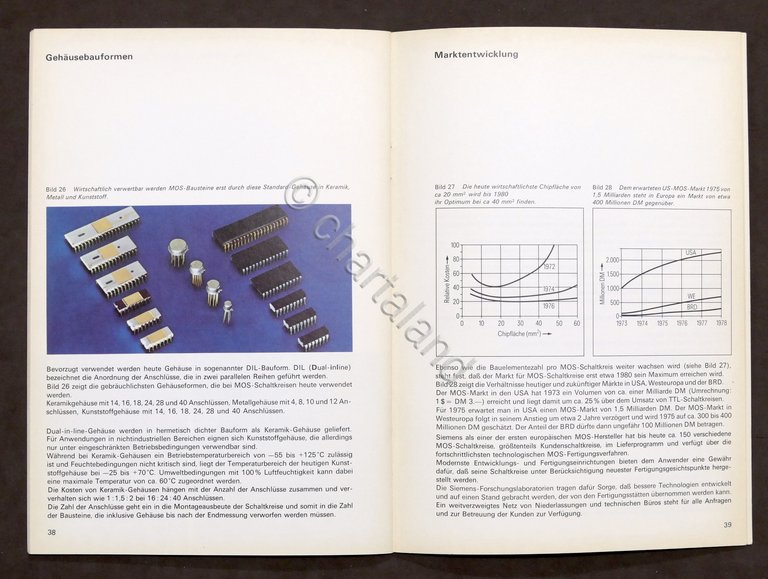 Tecnologia Semiconduttori Siemens MOS Tecnologien Design Anwendungen - anni '70