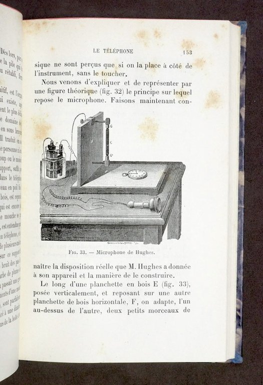 Telefonia - L. Figuier Le telephone histoire description usage 1885 … | Immagine Gallery 3