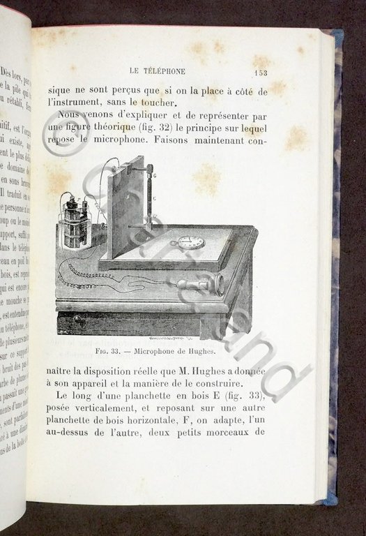 Telefonia - L. Figuier Le telephone histoire description usage 1885 … | Immagine Gallery 2