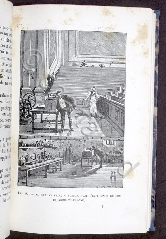 Telefonia - L. Figuier Le telephone histoire description usage 1885 … | Immagine Gallery 5