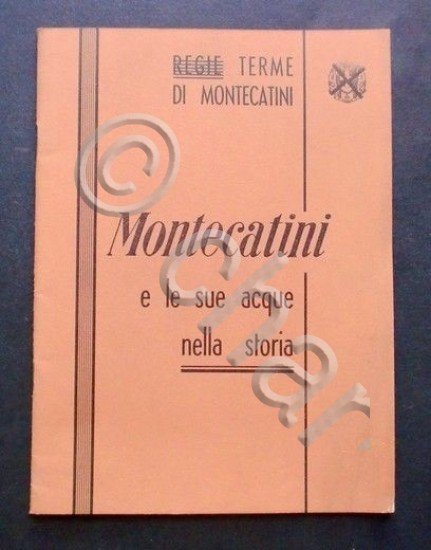 Terme - Montecatini e le sue acque nella storia - …