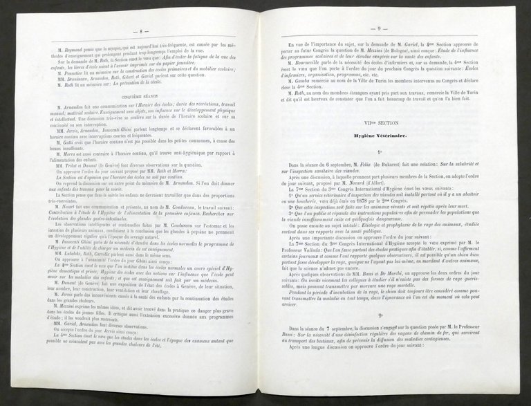 Terzo Congresso Internazionale d'Igiene - Pubblicazione Ufficiale - 1880