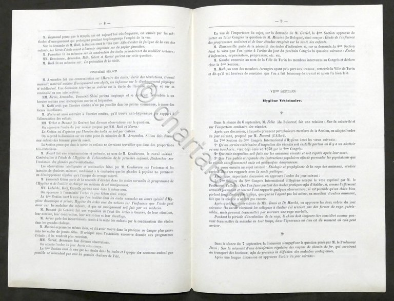 Terzo Congresso Internazionale d'Igiene - Pubblicazione Ufficiale - 1880