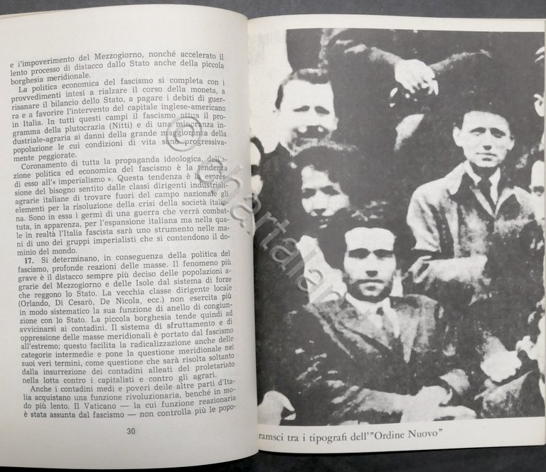 Tesi di Lione - A. Gramsci: resoconto III Congresso P.C.I. …