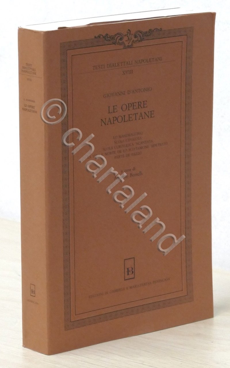 Testi dialettali napoletani XVIII - G. D'Antonio - Le Opere …