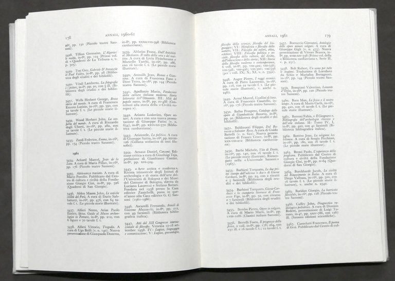 Testimonianze per un centenario Annali Casa Ed. Sansoni 1873-1973 - …