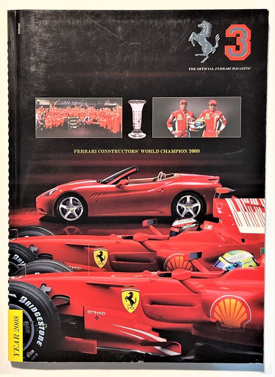 The Official Ferrari Magazine N. 3 - 2008 - Testo in ENG / Supplemento in IT