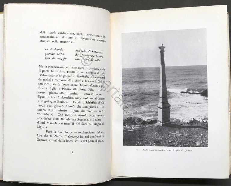 Tito Rosina - Genova e Gabriele D'Annunzio - 1^ ed. …