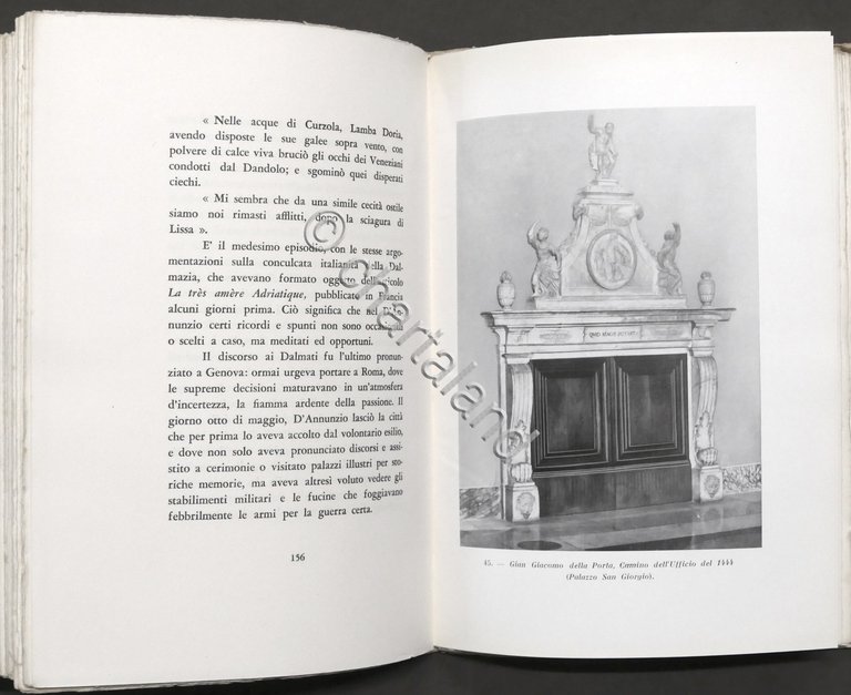 Tito Rosina - Genova e Gabriele D'Annunzio - 1^ ed. …