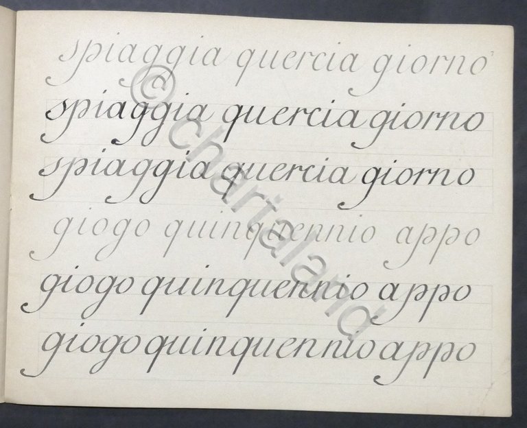 Tonso - La Calligrafia Metodo Teorico Pratico - Parte 4^ …