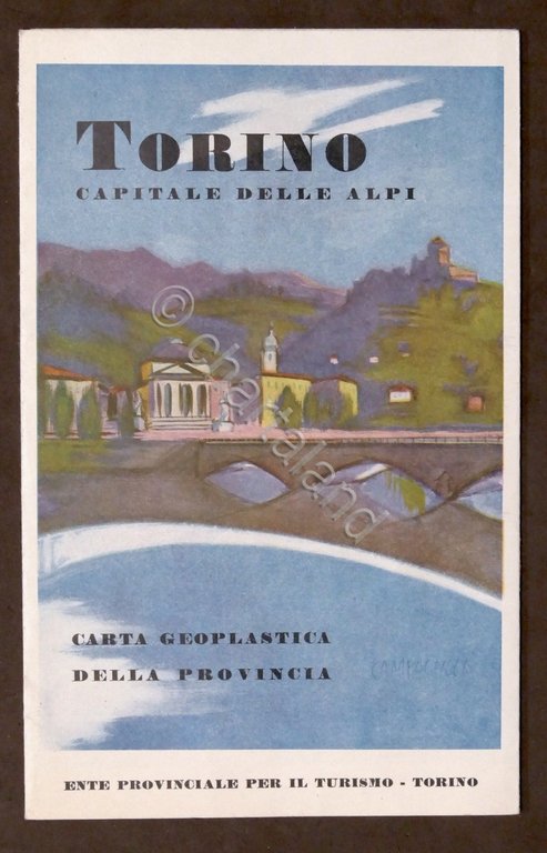 Torino - Capitale delle Alpi - Carta geoplastica della provincia …