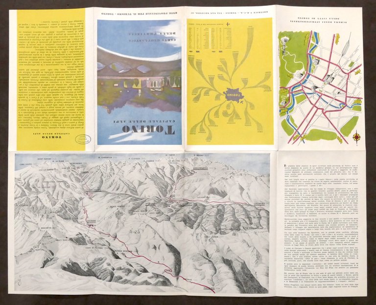 Torino - Capitale delle Alpi - Carta geoplastica della provincia …
